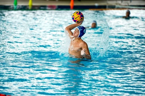 water polo match action
